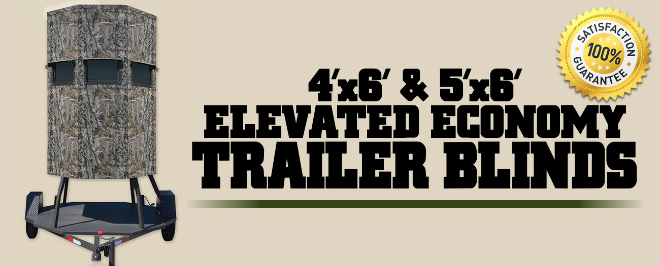 RANCH KING 4×6 & 5×6 ECONOMY ELEVATED TRAILER BLINDS