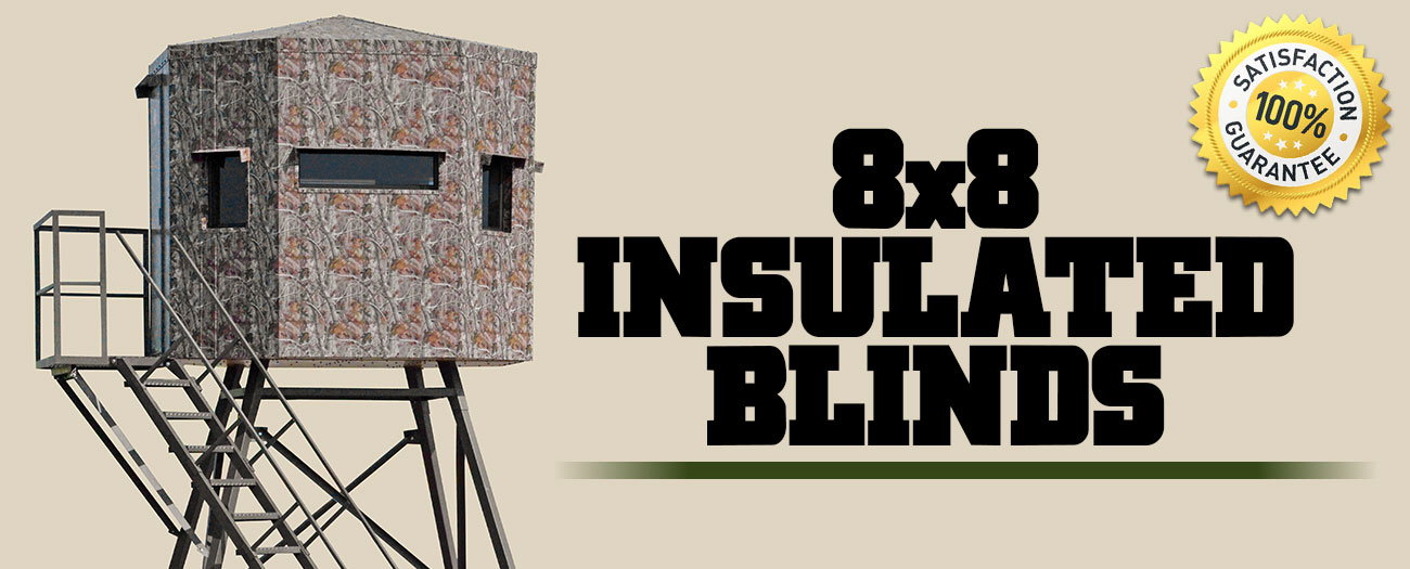 INSULATED HUNTING BLINDS